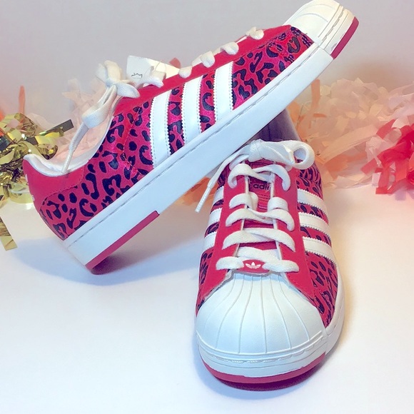 cheetah adidas superstar